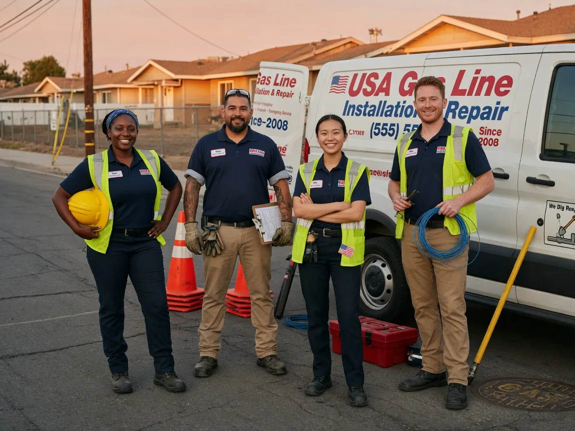 Gas Line Installation company in Marietta, OK